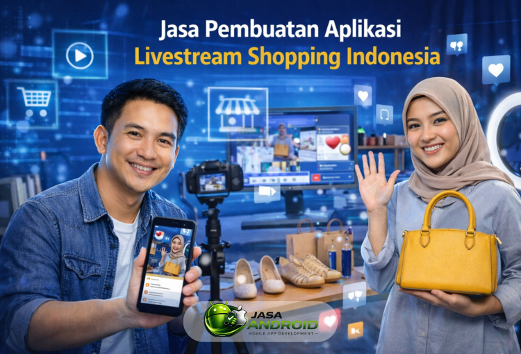 Jasa Pembuatan Aplikasi Livestream Shopping Indonesia